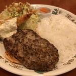 クックドルフィン - エビフライ&ハンバーグプレート(ランチメニュー)