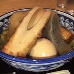 東京庵 - すごくボリューミーで美味しい
            お肉を使っていないおでんは 誇れる日本食だと思う
