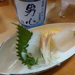 旬魚菜 plus 伊賀牛 ～悠～ - 男心と剣先イカ造り