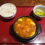 Akasaka Ongane - ランチ①：スンドゥブ定食