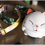 Chuukasobasemmontem menraku - 小物入れ買っちゃった。あとブレスレットかと思ったら猫用の首輪でした。
