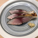 鮨 原正 - 〆鯖のあぶり鯖･･･
      めちゃあぶらのってました(๑˙³˙)･･･旨い❣️