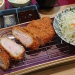 とんかつKYK - 北海道産四元豚ゆめの大地ロースとんかつ膳140㌘♪