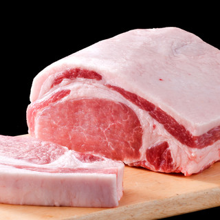 Carefully selected brand pork