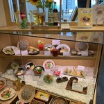 小松庵総本家 - 店頭ディスプレイ