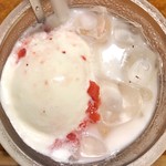 びっくりドンキー - 上から
      ソフトクリームが入ってる