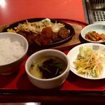 朝鮮飯店 - 【2019.8.29(木)】鉄板焼ランチ(並盛)760円