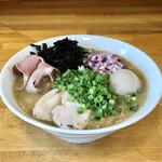 麺屋 しん蔵 - 煮干しの叫び 800円 ねぎ 100円 味玉 100円