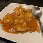 中国料理 隆 - 海老のチリソース（￥780）
