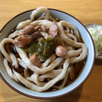 手打うどん 松屋 - 冷やがけうどん550円