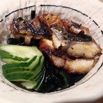 Sushiya Ginzou - 鰻の酢の物(わさびポン酢)390円