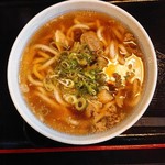 丸一うどん - 牛すじうどん