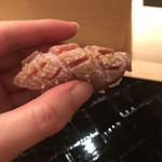 桜坂 加とう - 鮪の炙り〜お塩で