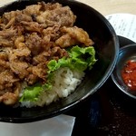 肉のヤマ牛 - カルビ焼肉丼(大)up