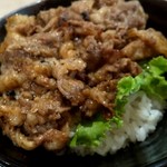 肉のヤマ牛 - カルビ焼肉丼(大)のみup