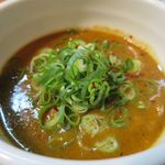 麺屋 高橋 - つけ汁のアップ