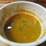 麺屋 高橋 - スープ割り