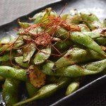 edamame garlic