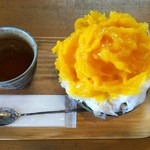 峠のカフェ　和花葉 - かき氷(マンゴー)