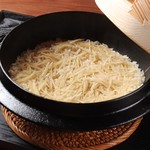 雫石 - 新生姜の炊き込みご飯