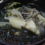 一路 - クエ鍋完成