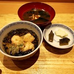 天ぷら たけうち - 天茶セット