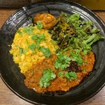 SPICY CURRY 魯珈 - 中華カレー炒飯プレート