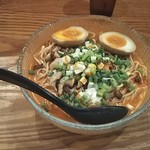 Fuji Ramen - 味玉冷やし味噌肉とろろ 880円 ♪