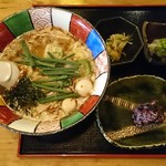 星火 - 星火ラーメンと黒米のおにぎり膳