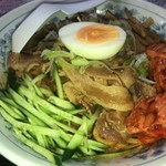 Taishouken - 限定 肉ぶっかけビビンまぜ麺 中盛 850円