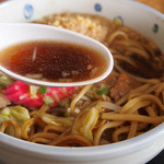 秋元食堂 - 和風ツユは、色が黒くても味は優しい