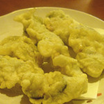 新鮮処ととろ - 牡蠣の天ぷら