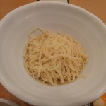 鶏白湯 しら川 - 麺(19-08)