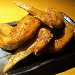 心人 - 手羽先唐揚げ。　　　　　　2019.08.28