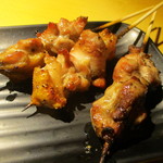 心人 - もも肉（串）。　　　　　　2019.08.28