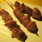 心人 - 砂肝（串）。　　　　　　2019.08.28