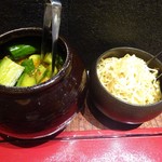 Akasaka Ongane - ランチ②：オイキムチともやしのナムル