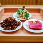 緒方 - ☆イシカゲガイ、蛸、鮪