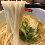 讃岐うどん 今雪 - 麺のアップです。（2019.8 byジプシーくん）