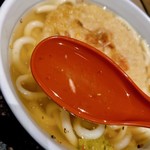 因幡うどん - 出汁の効いたスープ。