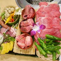 肉の田じま - 2019/8/24  季節のコース  4,500円