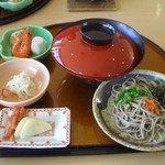 Shinjiko Tembou Resutoran - ランチはこの料理と鍋 （ 雑 煮 ） です