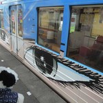 金谷 - 途中の伊賀神戸(いがかんべ)駅で伊賀鉄道に乗り換えるよ。ちびつぬ「メーテルかしら～？」
