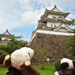 金谷 - 現在の天守は本丸広場にあるよ。こちらは1935年(昭和10年)に復興された模擬天守です。伊賀上野城は別名が白鳳城と呼ばれているだけあって、白壁がきれいだねぇ。