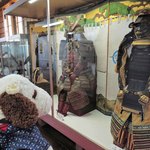 金谷 - 天守内は資料館になってるよ。これ、強そうだなぁ。