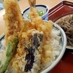 天ぷら食堂おた福 - おた福天丼セット