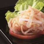 中国料理 龍皇 - 料理写真:くらげの冷菜トマト添え