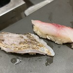立ち食い鮨 鈴な凛 - 太刀魚、黒鯛