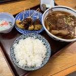 Kadochuu - きしめん定食 ¥650(税込)