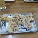 伊勢屋酒店 - スルメの天ぷら。